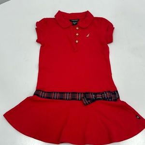 Cute dress by NAUTICA for little princess size 4T. Pre owned.